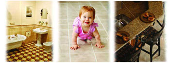 fading of tile