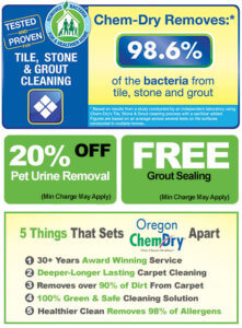 Tile Cleaning Portland - Oregon ChemDry Tile, Stone & Grout Cleaning